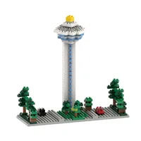 BRIXIES Bausteinmodell Changi Flughafenturm aus 240 Bausteinen - Anzahl Teile: 240 Teile - Altersempfehlung ab: 8 Jahren - Kategorie: Gebäude / Bauwerk - Material: Kunststoff