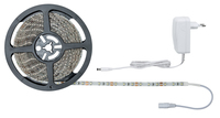 Paulmann LED-Stripe SimpLED 6500 K, 5 m Rolle - Lampensockel: LED fest verbaut - Aussenanwendung: Nein - Inklusive Netzteil: Ja - Dimmbar: nicht dimmbar - Set: Ja - Länge: 5 m