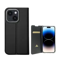 4smarts Book Cover Flip Case Urban Lite iPhone 15 Plus - Mobiltelefon Kompatibilität: iPhone 15 Plus - Detailfarbe: Schwarz - Material: Polyurethan (PU) - Thermoplastisches Polyurethan (TPU) - Kompatible Hersteller: Apple