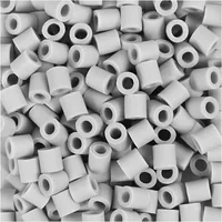 Creativ Company Bio Bügelperlen Nabbi 3000 Stück, Grau - Produkttyp: Bügelperlen Medium - Detailfarbe: Grau - Bio: Ja - Set: Ja