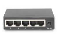 Digitus DN-80202-1 network switch Gigabit Ethernet (10/100/1000) Black