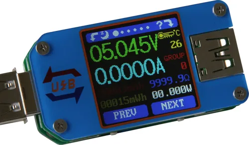 jOY-iT USB Messgerät mit BT-Funk - Funktionen: Multimeter - Typ: USB Multimeter - Anwendungsbereich: Elektrotechnik