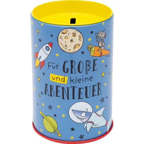 Sheepworld Spardose Weltraum Weltall - Breite: 6 cm - Höhe: 9 cm - Länge: 6 cm - Produkttyp Geschenke: Spardosen - Motiv: Weltall