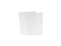 BÜROLINE Zeigetaschen PP 80 my A4 620235 transparent, genarbt 25 Stück