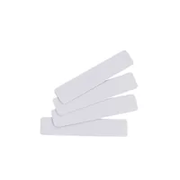 Colop Namensschild 80 x 18 mm, 50 Stück - Höhe: 80 mm - Material: Kunststoff - Detailfarbe: Weiss