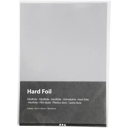 Creativ Company Bastelpapier A4, 5 Blatt, Transparent - Papierformat: A4 - Selbstklebend: Nein - Papierfarbe: Transparent - Papiertyp: Bastelpapier - Mediengewicht: 0 g/m² - Verpackungseinheit: 5 Stück