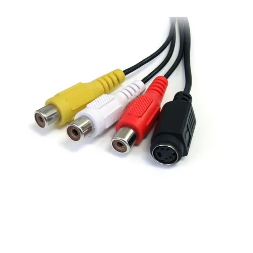 StarTech.com USB Video Capture Adapter Cable, S-Video/Composite to USB 2.0 SD Video Capture Device Cable, TWAIN Support, Analog to Digital Converter for Media Storage, For Windows Only - SD Video Capture Cable (SVID2USB232)