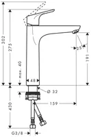 Hansgrohe Focus Chrome