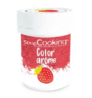 ScrapCooking Lebensmittelfarbenpulver mit Aroma Erdbeere Pulver Rot 10 g - Zertifikate: Keine Zertifizierung - Packungsgrösse: 10 g - Eigenschaft: Pulver - Detailfarbe: Rot - Fairtrade: Nein - Bio: Nein