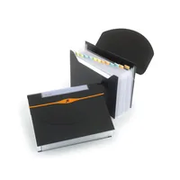 REXEL OPTIMA Fächermappe A4 2102483 schwarz 13 Fächer