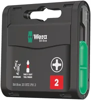 Wera Bit-Set 20 BTZ PH 2 20-teilig - Set: Ja - Bit-Typ: Philips - Grösse: PH2