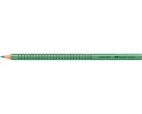FABER-CASTELL Farbstift Colour Grip 112491 grün metallic