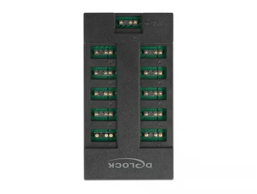 DeLOCK RGB Hub for ARGB LEDs with 10 ports