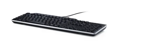 Dell Tastatur KB522 DE-Layout - Tastatur Typ: Business - Tastaturlayout: QWERTZ (DE) - Tastatur Features: Medientasten - Ziffernblock - USB-Hub - Keyboard Tasten: Klassisch (Knöpfe) - Detailfarbe: Schwarz - Ziffernblock: Ja