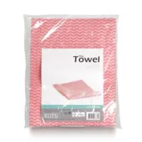 Elite Allzwecktuch 10 Stück, Rosa - Einsatzgebiet: Küche - Tisch - Universal - Material: Polyester (PES) - Viskose (CV) - Parfümiert: Nein - Tuchart: Allzwecktuch - Anwendung Reinigungstuecher: Trockentuch - Detailfarbe: Rosa