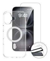 4smarts 360° Premium Protection Set iPhone 17 - Grundfarbe: Transparent - Fallsicher: Nein - Kompatible Hersteller: Apple - Detailfarbe: Transparent - Mobiltelefon Kompatibilität: iPhone 17 - Material: Polycarbonat (PC) - Glas