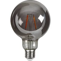 Star Trading Lampe Plain Smoke G95 1.8 W (13 W) E27 Warmweiss (WW) - Energieeffizienzklasse EnEV 2020: G - Lampensockel: E27 - Farbtemperatur Kelvin: 2100 K - Gesamtleistung: 1.8 W - Dimmbar: nicht dimmbar - Zusätzliche Ausstattung: Keine
