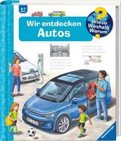 Ravensburger Kinder-Sachbuch WWW Wir entdecken Autos - Sprache: Deutsch - Altersempfehlung ab: 4 Jahren - Einband: Spiralbindung - Anzahl Seiten: 16 - Thema: Wieso? Weshalb? Warum? - Altersgruppe: Kleinkinder