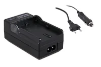 PATONA 0001583 Akkuladegerät Batterie für Digitalkamera AC, Zigarettenanzünder
