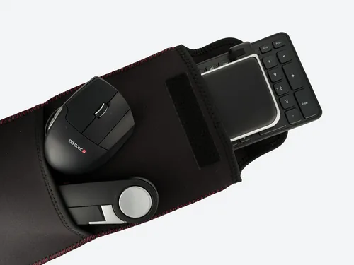 Contour Design Universal Sleeve with removable shoulder strap for RollerMouse