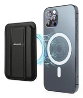 4smarts Magnet Wallet Schwarz - Zubehörtyp Mobiltelefone: Kreditkarten-Hülle - Detailfarbe: Schwarz