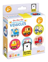Banana Panda Memory On-the-Go Vehicles Spiel Pappe 30 Teile - Sprache: Englisch - Multilingual - Kategorie: Merkspiel - Altersempfehlung ab: 18 Monaten - Spieldauer: 10 min - Min. Anzahl Spieler: 2 - Max. Anzahl Spieler: 4