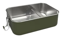 Sigg Lunchbox Gemstone 1.1 l Edelstahl, Roasted Grenn - Materialtyp: Metall - Unterteilungsmöglichkeit: Ja - Material: Edelstahl - Set: Nein - Motiv: Kein - Anwender: Erwachsene - Kinder