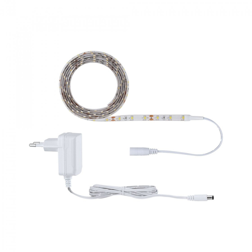 Paulmann SimpLED LED Strip Komplettset - Lampensockel: LED fest verbaut - Aussenanwendung: Nein - Inklusive Netzteil: Ja - Dimmbar: nicht dimmbar - Set: Nein - Länge: 1.5 m