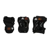 ROLLERBLADE Protektorenset Skate Gear Junior 3 Pack XS - Körperbereich: Ellbogen - Knie - Handgelenk - Zielgruppe: Kinder - Set: Ja - Farbe: Schwarz - Grösse: XS