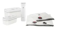 Zwilling Vakuumier-Behälter Starterset Box S/M, 7-teilig - Detailfarbe: Weiss - Form: Diverse - Verschluss: Deckel - Set: Ja - Volumen: 0.9 l - Zubehörtyp: Behälter