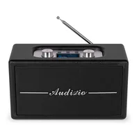 Audizio DAB+ Radio Tune60 Schwarz - Widerstandsfähigkeit: Keine Angabe - Radio Tuner: DAB+ - FM - Stromversorgung: Netzbetrieb - Detailfarbe: Schwarz - Streaming Formate: Keine - Ausstattung: Display - Senderspeicher - Sleep-Timer - Weckfunktion