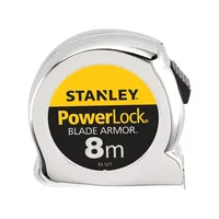 Stanley Powerlock tape measure 8 m Metal Silver