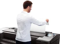 HP Designjet T1700 44-in Printer stampante grandi formati Getto termico d'inchiostro A colori 2400 x 1200 DPI 1118 x 1676 mm Collegamento ethernet LAN