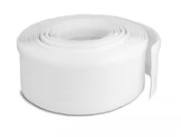 Geflechtschlauch mit Klettverschluss 10 m x 32 mm weiß