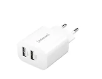 Intenso Power Adapter W24AA weiß 2x USB-A 24W