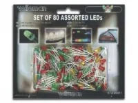 Velleman Leuchtdioden K/LED1, LED 80 Stück - Set: Ja - Bauteileart: Dioden