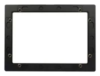 ALLNET Touch Display Tablet 10 Zoll zbh. Blende für Einbaurahmen schwarz schmal
