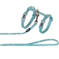 Nobby Katzenhalsband Garnitur Hiding Cat, Hellblau - Detailfarbe: Hellblau - Produkttyp: Katzenhalsband - Tierart: Katze
