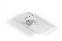 DURABLE Namensschild m Kombiklemme 50er Pck transparent