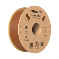 Creality Filament PLA Hyper, Braun, 1.75 mm, 1 kg - Material: PLA (Polylactid Acid) - Detailfarbe: Braun - Gewicht: 1 kg - Durchmesser: 1.75 mm - Materialeigenschaften: Hyper