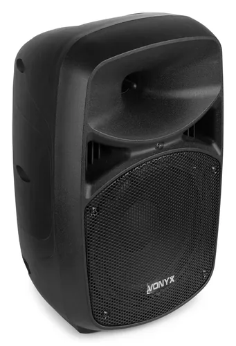 Vonyx PA-System VPS082A - Nennleistung: 400 W - Prinzip: Aktiv - Einsatzgebiete: Gastro / Gewerbe - Home-Party /-Disco - Ausstattung: Abnehmbares Mikrofon - Bluetooth Audio Streaming - USB Audio Streaming - Fernbedienbar - Anwendungsbereich: Entertainer -