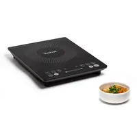 Tefal Induktionskochplatte Everyday Slim IH2108 2100 W - Kochfeldtyp: Induktion - Anzahl Herdplatten: 1 - Breite: 34.8 cm - 38 cm - Höhe: 4.5 cm - 30 cm - Ausstattung: Schnellaufheizung - Timer-Funktion - Topferkennung - Eingangsspannung: 230 V