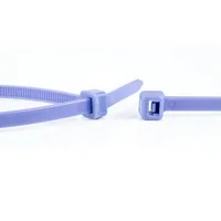 WKK 11032771 serre-câbles Attache de câble détachable Plastique Violet 100 pièce(s)
