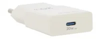 ENERGY CHARGER - 20W ULTRA-THIN WALL CHARGER - 1 USB C - WHITE