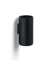 Zone Denmark Zahnputzbecher Rim Schwarz - Detailfarbe: Schwarz - Detailmaterial: Aluminium - Kunststoff - Grundmaterial: Kunststoff - Metall