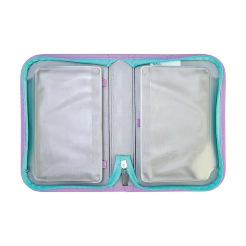 Herlitz Schulthek-Set UltraLight Plus Ocean 16 l - Altersempfehlung ab: 6 Jahren - Wasserabweisend: Ja - Detailfarbe: Pink - Blau - Gewicht: 750 g - Volumen: 16 l - Motiv: Meerestiere