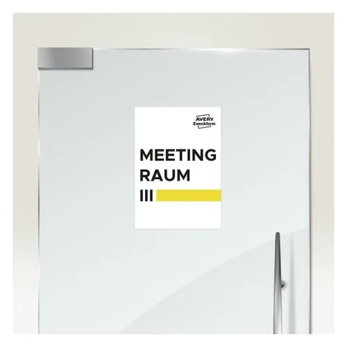 Avery Zweckform Universal-Etiketten 210 x 297 mm,65 Etiketten / 65 Bogen - Klebehaftung: Selbstklebend - Drucker Kompatibilität: Inkjet - Laser - Anzahl Blatt: 65 × - Papierformat: A4 - Anzahl Etiketten: 65 - Etikettengrösse: 210 x 297 mm
