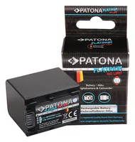 Patona Digitalkamera-Akku NP-FV70A - Akkutyp: Lithium-Ion (Li-Ion) - Spannung: 7.3 V - Akkukapazität: 2060 mAh - Kompatible Hersteller: Sony - Kapazität Wattstunden: 15 Wh