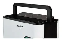 Medion Entfeuchter DH30S, 40 m² - Typ: Entfeuchter - Funktionen: Abschaltautomatik - Display - Timerfunktion - Touch Control - Wäschetrocknung - Detailfarbe: Schwarz - Weiss - Entfeuchtungsleistung /24h: 24 l - Hygrostat: Keine Angaben