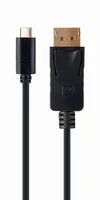 Gembird A-CM-DPM-01 video cable adapter 2 m USB Type-C DisplayPort Black